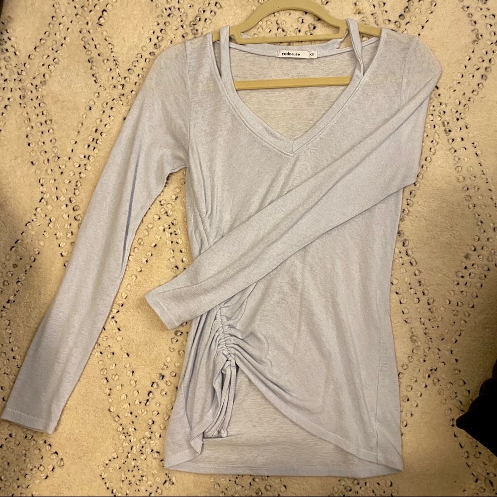 Redhaute light blue long sleeve